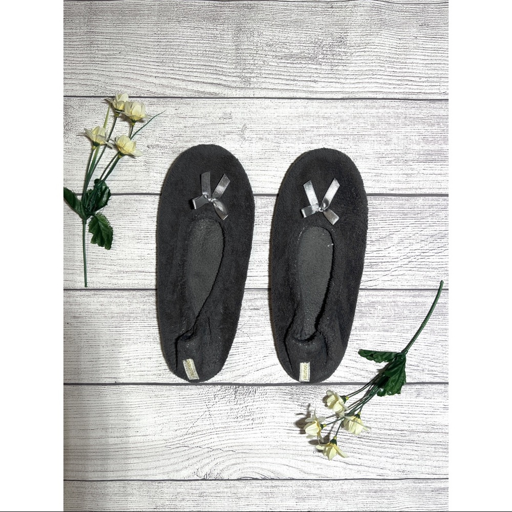Gold Toe Ballerina Pajama Slippers